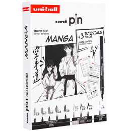 Pin Fine Line Manga Set i gruppen Penner / Kunstnerpenner / Fineliners hos Pen Store (137083)
