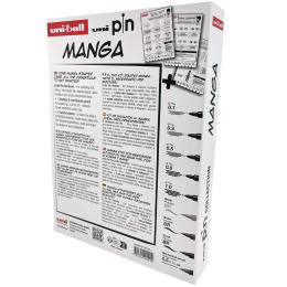 Pin Fine Line Manga Set i gruppen Penner / Kunstnerpenner / Fineliners hos Pen Store (137083)