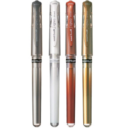 Signo Broad UM-153 Gel 4-sett i gruppen Penner / Skrive / Gelpenner hos Pen Store (137113)