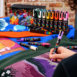 Posca Brush Standing SetT i gruppen Penner / Kunstnerpenner / Illustrasjonmarkers hos Pen Store (137115)