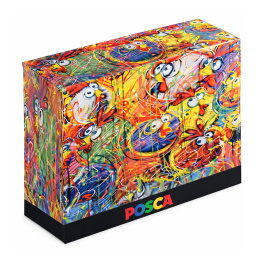 Posca Brush Standing SetT i gruppen Penner / Kunstnerpenner / Illustrasjonmarkers hos Pen Store (137115)