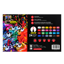 Posca Brush Standing Sett i gruppen Penner / Kunstnerpenner / Illustrasjonmarkers hos Pen Store (137115)