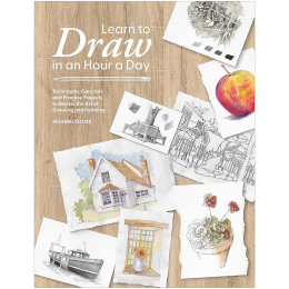 Learn to Draw in an Hour a Day i gruppen Hobby & Kreativitet / Bøker / Instruksjonsbøker hos Pen Store (137176)