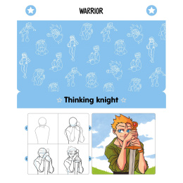 Manga Quick and Easy Drawing Deck i gruppen Hobby & Kreativitet / Bøker / Instruksjonsbøker hos Pen Store (137177)