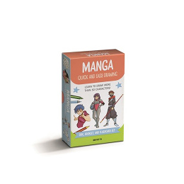 Manga Quick and Easy Drawing Deck i gruppen Hobby & Kreativitet / Bøker / Instruksjonsbøker hos Pen Store (137177)