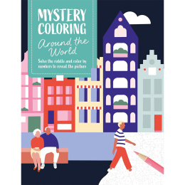 Mystery Coloring Around the World i gruppen Hobby & Kreativitet / Bøker / Fargebøker for voksne hos Pen Store (137179)