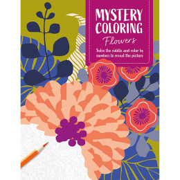 Mystery Coloring Flowers i gruppen Hobby & Kreativitet / Bøker / Fargebøker for voksne hos Pen Store (137180)