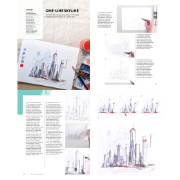 Sketching in the City i gruppen Hobby & Kreativitet / Bøker / Inspirasjonsbøker hos Pen Store (137185)