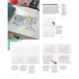 Sketching in the City i gruppen Hobby & Kreativitet / Bøker / Inspirasjonsbøker hos Pen Store (137185)