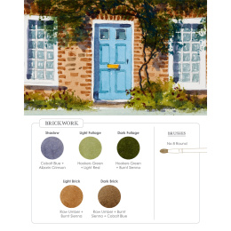 Watercolor Mixing Deck: Architecture i gruppen Hobby & Kreativitet / Bøker / Instruksjonsbøker hos Pen Store (137193)