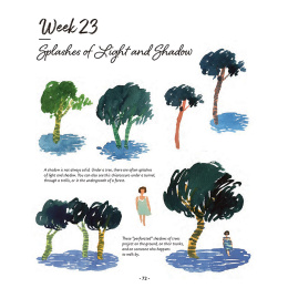 A Beginner's Year of Watercolor i gruppen Hobby & Kreativitet / Bøker / Instruksjonsbøker hos Pen Store (137195)