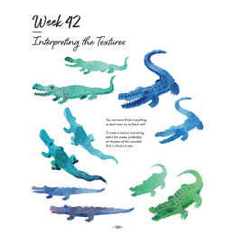 A Beginner's Year of Watercolor i gruppen Hobby & Kreativitet / Bøker / Instruksjonsbøker hos Pen Store (137195)