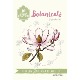 10 Step Drawing: Botanicals i gruppen Hobby & Kreativitet / Bøker / Instruksjonsbøker hos Pen Store (137196)