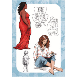 10 Step Drawing: Figures i gruppen Hobby & Kreativitet / Bøker / Instruksjonsbøker hos Pen Store (137197)