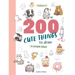 200 Cute Things to Draw i gruppen Hobby & Kreativitet / Bøker / Instruksjonsbøker hos Pen Store (137199)