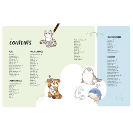 200 Cute Things to Draw i gruppen Hobby & Kreativitet / Bøker / Instruksjonsbøker hos Pen Store (137199)