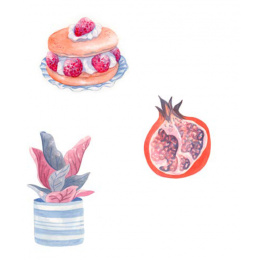 3-Colour Watercolour i gruppen Hobby & Kreativitet / Bøker / Instruksjonsbøker hos Pen Store (137200)