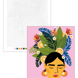 Color by Numbers: Flowers i gruppen Hobby & Kreativitet / Bøker / Fargebøker for voksne hos Pen Store (137205)