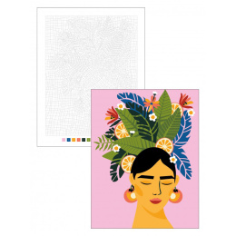 Color by Numbers: Flowers i gruppen Hobby & Kreativitet / Bøker / Fargebøker for voksne hos Pen Store (137205)