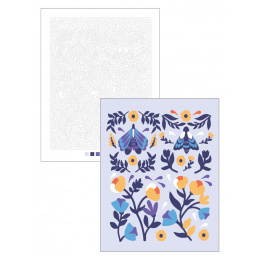 Color by Numbers: Flowers i gruppen Hobby & Kreativitet / Bøker / Fargebøker for voksne hos Pen Store (137205)