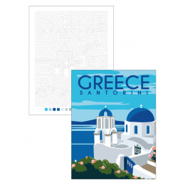 Color by Numbers: Travel i gruppen Hobby & Kreativitet / Bøker / Fargebøker for voksne hos Pen Store (137207)