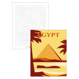 Color by Numbers: Travel i gruppen Hobby & Kreativitet / Bøker / Fargebøker for voksne hos Pen Store (137207)