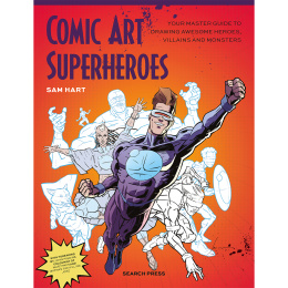 Comic Art Superheroes i gruppen Hobby & Kreativitet / Bøker / Instruksjonsbøker hos Pen Store (137208)