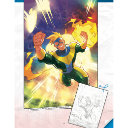 Comic Art Superheroes i gruppen Hobby & Kreativitet / Bøker / Instruksjonsbøker hos Pen Store (137208)