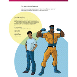 Comic Art Superheroes i gruppen Hobby & Kreativitet / Bøker / Instruksjonsbøker hos Pen Store (137208)