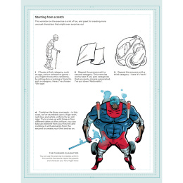 Comic Art Superheroes i gruppen Hobby & Kreativitet / Bøker / Instruksjonsbøker hos Pen Store (137208)