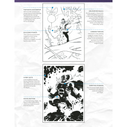Comic Art Superheroes i gruppen Hobby & Kreativitet / Bøker / Instruksjonsbøker hos Pen Store (137208)