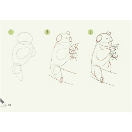 Draw 30: Animals i gruppen Hobby & Kreativitet / Bøker / Instruksjonsbøker hos Pen Store (137210)