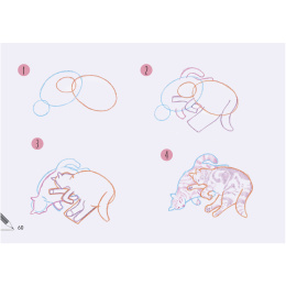 Draw 30: Cats i gruppen Hobby & Kreativitet / Bøker / Instruksjonsbøker hos Pen Store (137211)