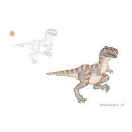 Draw 30: Dinosaurs i gruppen Hobby & Kreativitet / Bøker / Instruksjonsbøker hos Pen Store (137212)