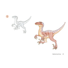 Draw 30: Dinosaurs i gruppen Hobby & Kreativitet / Bøker / Instruksjonsbøker hos Pen Store (137212)