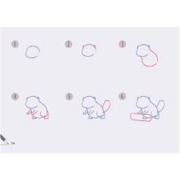 Draw 30: Kawaii Animals i gruppen Hobby & Kreativitet / Bøker / Instruksjonsbøker hos Pen Store (137216)