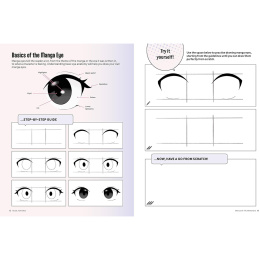 Draw Manga Faces, Heads and Hairstyles i gruppen Hobby & Kreativitet / Bøker / Instruksjonsbøker hos Pen Store (137217)