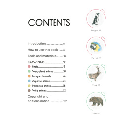 Draw in 10 Minutes: Animals i gruppen Hobby & Kreativitet / Bøker / Instruksjonsbøker hos Pen Store (137218)