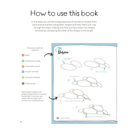 Draw in 10 Minutes: Animals i gruppen Hobby & Kreativitet / Bøker / Instruksjonsbøker hos Pen Store (137218)