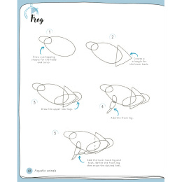 Draw in 10 Minutes: Animals i gruppen Hobby & Kreativitet / Bøker / Instruksjonsbøker hos Pen Store (137218)