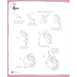 Draw in 10 Minutes: Botanicals i gruppen Hobby & Kreativitet / Bøker / Instruksjonsbøker hos Pen Store (137219)