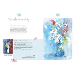 Loose and Lively Flowers in Watercolour, Inks & Mixed Media i gruppen Hobby & Kreativitet / Bøker / Inspirasjonsbøker hos Pen Store (137226)