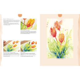 Loose and Lively Flowers in Watercolour, Inks & Mixed Media i gruppen Hobby & Kreativitet / Bøker / Inspirasjonsbøker hos Pen Store (137226)