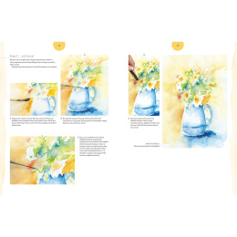 Loose and Lively Flowers in Watercolour, Inks & Mixed Media i gruppen Hobby & Kreativitet / Bøker / Inspirasjonsbøker hos Pen Store (137226)