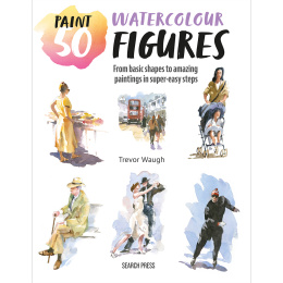 Paint 50: Watercolour Figures i gruppen Hobby & Kreativitet / Bøker / Instruksjonsbøker hos Pen Store (137228)
