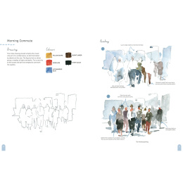 Paint 50: Watercolour Figures i gruppen Hobby & Kreativitet / Bøker / Instruksjonsbøker hos Pen Store (137228)