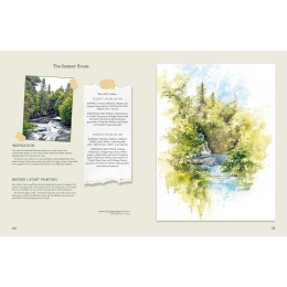 Painting Landscapes i gruppen Hobby & Kreativitet / Bøker / Inspirasjonsbøker hos Pen Store (137230)