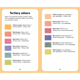 The Artist's Colour Mixing Card Deck - Watercolour i gruppen Hobby & Kreativitet / Bøker / Instruksjonsbøker hos Pen Store (137233)