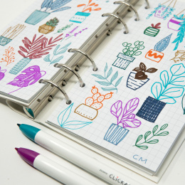Clickart Light Colors 12-pakning i gruppen Penner / Merking og kontor / Merkepenner hos Pen Store (137261)