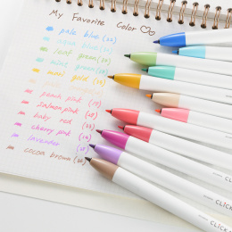 Clickart Light Colors 12-pakning i gruppen Penner / Merking og kontor / Merkepenner hos Pen Store (137261)